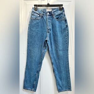 EVERLANE Curvy 90’s Cheeky Straight Button-fly Jeans